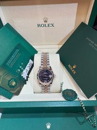 全新現貨勞力士Rolex Datejust 31 玫瑰金及蠔式鋼腕錶