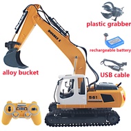 Double E E562 RC Truck Model Trailer Truck 1/20 Car Model Construction Flatbed RC Car Radio Controll