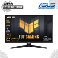 ASUS TUF Gaming VG32UQA1A Gaming Monitor - 32", 4K, 160Hz OC, ELMB Sync, Freesync Premium, 120% sRGB, 1ms, DisplayHDR 400