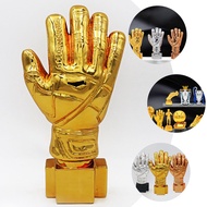 [READY STOCK] Goal Keeper's Glove Desk Topper Football Trophy Soccer Cup Desktop Decorate Child,