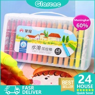 Crayon waterproof crayon /silky crayon / 12/36/48 Rotatable crayon Set