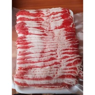 Usa Beef Shortplate-Daging Sapi Slice Yoshinoya Shabu Suki 500Gr Asli