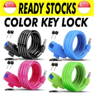 [SG] 1.2m Long Thick Bicycle Lock Number Key Bike