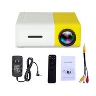 โปรเจคเตอร์แบบพกพา YG300 IOS/ Android Ultra HD 1080P ความละเอียดรองรับ WiFi 6 Bluetooth 5.0 สมาร์ทโฮ