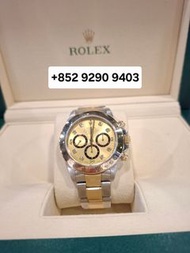 Rolex 40mm Champagne Diamond Daytona REF: 16523 净表 T 頭/ Watch Only T Series