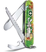 VICTORINOX MY FIRST Animal Edition from  Rabbit knife for Kids outdoors ของใหม่มาพร้อมกล่อง มีสายคล้