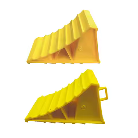 Tire Stopper Car Parking Stopper Portable Tire Slip Stopper Sturdy Anti-Slip Block For Secure Car Tr
