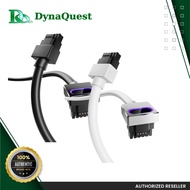 Asiahorse Hydrus ARGB PSU Replacement Cable 16PIN 50cm GPU ( Black | White ) ARGB Extension Cable