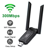 Penguat Sinyal WiFi Repeater USB Range Extender 300Mbps