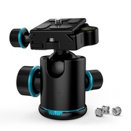 [Ship in 24h] Andoer TB81X Tripod Ball Head 360 Degree Rotating Panoramic  for Monopod Slider DSLR C