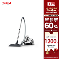 **ส่งฟรี** Tefal เครื่องดูดฝุ่นแบบกล่องไร้ถุงเก็บฝุ่น Swift Power Cyclonic แรงดูด 2100 วัตต์ รุ่น TW