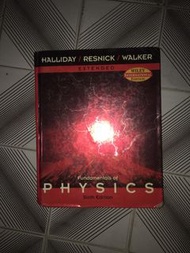 Sixth Edition Fundamentals of physics Halliday/Resnick/Walker