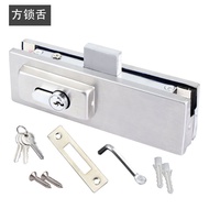 {dfhfht} Ladonnala Glass door floor lock frameless glass door lock clamp spring door lower clamp lat