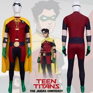 Teenager Titan Robin Robin cosplay Costume Batman Cloak Set Halloween Stage Performance Costume