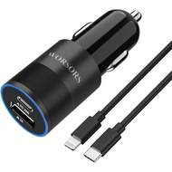 35W USB C Fast Car Charger [ MFi Certified] for iPhone 14 Pro/14 Pro Max/14 Plus, iPhone 13/12/11/Mi