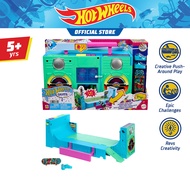 Hot Wheels Skate Boombox Skate Park ฮอตวีล สนามฮอตวีลส์สเก็ต บูมบ็อกซ์ ของเล่น ของเล่นจำลอง HXP58 VN
