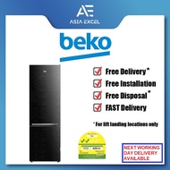 BEKO RCNT375I50VZWB 356L 2 DOOR BOTTOM FREEZER REFRIGERATOR
