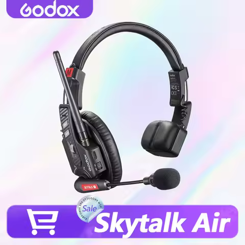 Godox Skytalk Air Wireless Intercom System for Group Communication with Noise Free Design 20H Batter