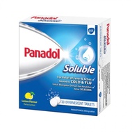 PANADOL SOLUBLE FOR PAIN AND FEVER PARACETAMOL 500MG