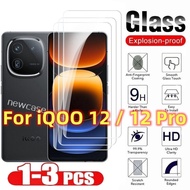 1-3Pcs Full Curved/Flat Screen Protector Tempered Glass For Vivo iQOO 12 Pro iQOO12 iQOO12Pro 5G 202