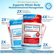 【READY STOCK】Life-Space (Broad Spectrum+Shape B420) Probiotic plus 50/60 CAPSULES | Perfect Figure +