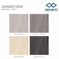 granit lantai 60x60 sandstone by infiniti textur kasar