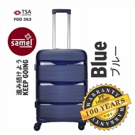 SAMEL 28" FGD 363 JAPANESES CONCEPT EXPANDABLE ANTI THEFT ZIPPER PP LUGGAGE