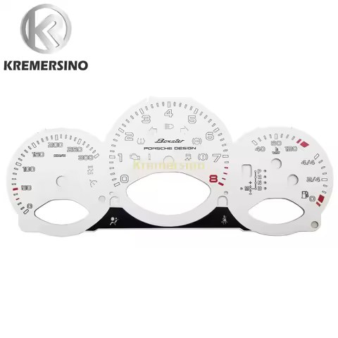 Dashboard Sticker Instrument Panel Trim Sticker For Porsche 987 .1 Boxster 987.2 2004-2013 Dashboard