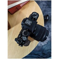 Embossed Cherry Blossom Shutter Button Hot Shoe Cover Suitable For Fuji XT5 Leica Q3 Canon Nikon ZF Retro Copper Accessories