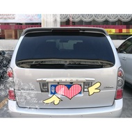 03 to 16 GL8 Fixed Wind Wing Buick Luzun GL8 Perforation-Free Tail Wing GL8 Car Modification with Li