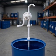 6.5 for GPM Rotary Hand Drum Pump for 5-55 Gal PP Acidic for Media Transfer