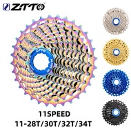 ZTTO Road Bike 11Speed Cassette 11-28T 30T 34T Golden Ultralight 11speed Sprocket 32T Silver Black 1