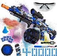 Electric Gel Ball Blaster, High Speed Automatic Splatter Ball Blaster with 40000+ and Goggles, JIFTO