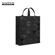 DAPPER DAPPER-RE Upcycled Leather Tote Bag Black (BMT/BK/1005SP1)