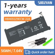 SUOZHAN  HB4692Z9ECW-22A Laptop battery For Huawei MateBooK D14 NblL-WDQ9HN Nbl-WAQ9H NbIL-WFP9 NbDE