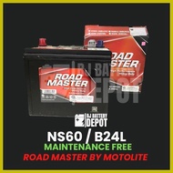 ▩ △ ♣ NS60 / B24L MOTOLITE ROAD MASTER BATTERY NS60 / B24L