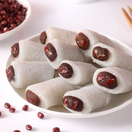 Ice Skin Red Bean Paste Glutinous Rice Cake Handmade Snack Traditional Chinese Pastry Fuzhou Yiang M
