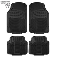 Universal Car Carpet SET 3pcs - 2 Rows/Universal Fit Car Mats/Car Floor Mats