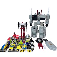 Dalam Stok Transformasi Ko G1 Metroplex Three Transformations Beast Dinobot 5 dalam 1 Action Figure 