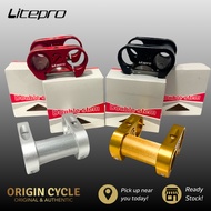 ✅ [𝗔𝗨𝗧𝗛𝗘𝗡𝗧𝗜𝗖] Litepro Bicycle Stem Extension Double Handlebar Extender handle bar