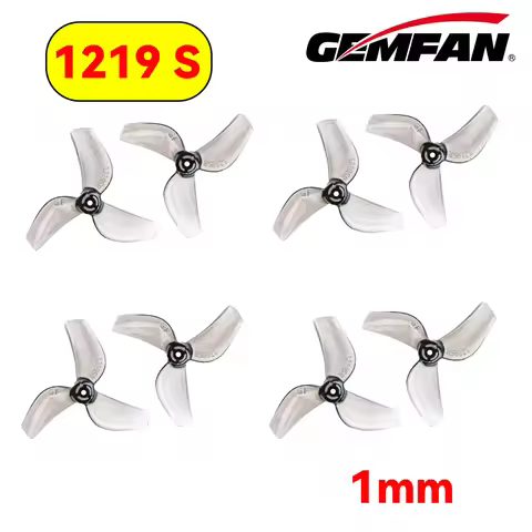 4Pairs Gemfan 1219S 31mm 3-Blade PC Propeller 1mm For Micro TinyWhoop FPV Racing Freestyle Tinywhoop