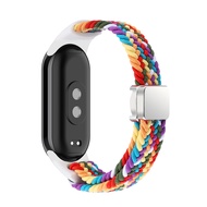 Dây đeo bện cho Xiaomi Band 9 Dây đeo thay thế sợi Polyamide đàn hồi cho Xiaomi Smartwatch Mi Band 8