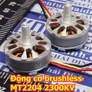 động cơ brushless không chổi than máy bay UAV mô hình (bộ 2 động cơ thuận nghịch) MT2204 2300KV kde5