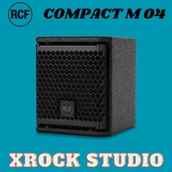 RCF COMPACT M 04 Passive 2-Way Speaker - Black / White ( COMPACTM04 / M04 )