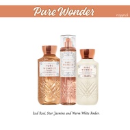 BATH AND BODY WORKS PURE WONDER BBW BODY SET Bath And Body Works Gift Set