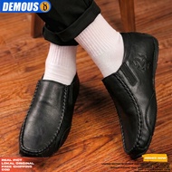 DEMOUS Fero - Men's Casual Genuine Leather Slip-On Shoes