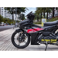 EXCITER 155 BLACK RED MEMORIAL STICKER