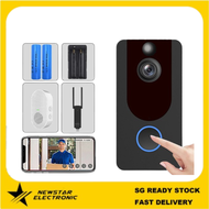 EKEN V7 HD 1080P Smart WiFi Video Doorbell Camera Visual Intercom Night Vision IP Door Bell Wireless Security Cameras