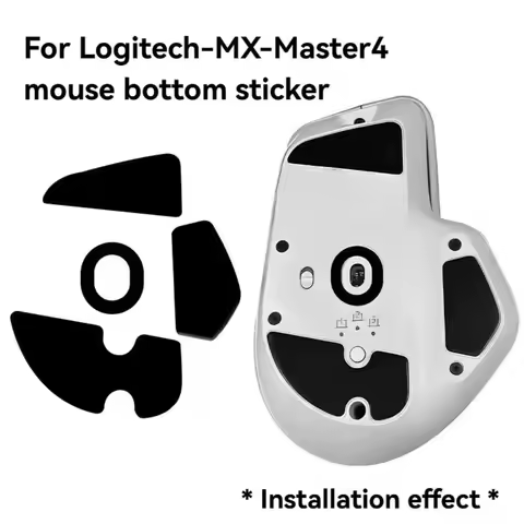 1pc Mouse Skate Feet Pad for Logitech MX Master 4 Mouse Mouse Non-slip Foot Stickers