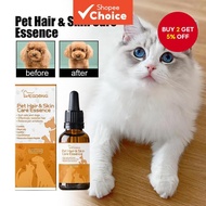 Pet Hair Care Essence Itchy Skin Relief Soften Fluffing  30ml